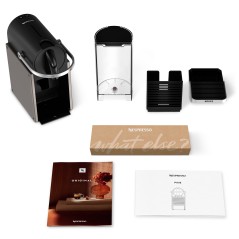 "Krups Nespresso Pixie XN306T Coffee Machine Titan - Sleek Design, Perfect Brew Every Time!"